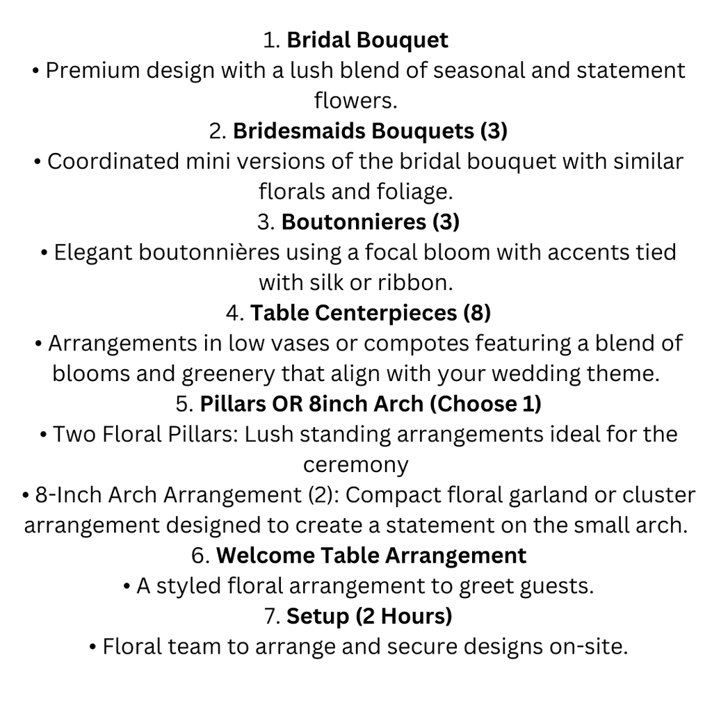 Say “I Do” with Ease – Wedding Package Deal